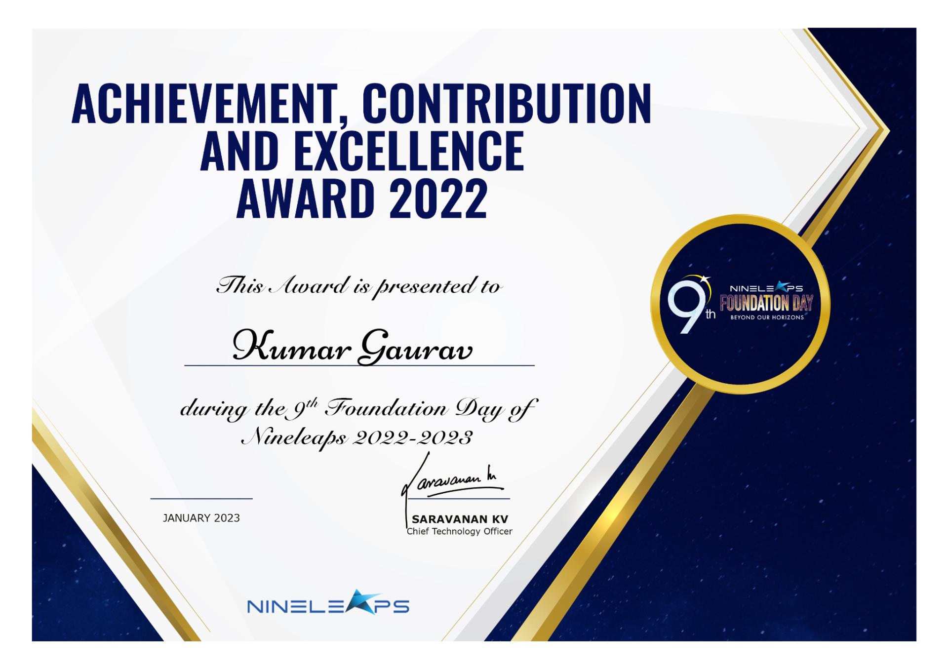 ACE Award 2022